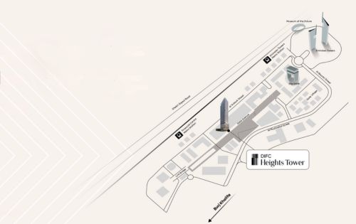difc heights tower PROJECT LOCATION